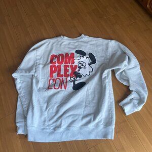 Complex Con x Verdy Crewneck Gray Pullover Adult Sz Small